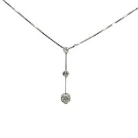 Collana Cianfrone Gioielli Donna Collana Trilogy in Oro Diamante 0.15 Ct COOR-30-198 - COOR-30-198
